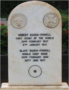 Baden Powell: Fin de pista  Rosa de los vientos